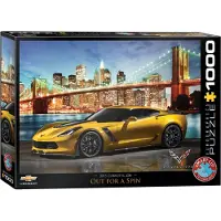 Eurographics Corvette Z06 Out for a Spin Puzzel (1000 stukjes)