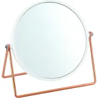 MSV Make-up Spiegel Pretty Staand Wit/koper