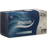 Attends GmbH for Men Shield Level 1 Incontinentie Inlegkruisjes 25 St Verband