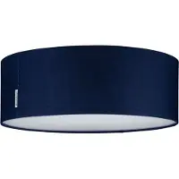 Paulmann Plafondlamp , Mari, dimbare, Blauw, Woonkamer, Stof, Modern