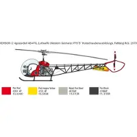 Italeri Modelbouwpakket Helikopters - 2820 OH-13 Sioux Helicopter Plastic - 1:48 - Modelbouw