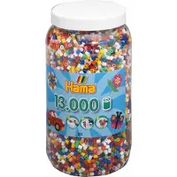 Hama - Strijkkralen in een Ton – 13000 Kralen – Creatief Speelplezier
