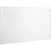 Neu.haus Achterwand spatscherm glas keuken 90x50 cm transparant
