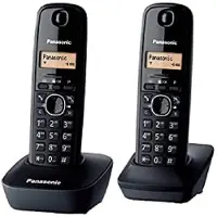Panasonic KX-TG1612 draadloos telefoonapparaat, met nummerweergave, 15 uur spreektijd, 7 dagen stand-by, DECT