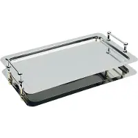 Aps Buffetplateau - GN 1/1 serveertray van RVS - stapelbaar - 53 x 32,5 x 6,5 cm
