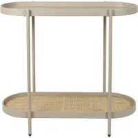 White Label Bijzettafel Amaya Beige