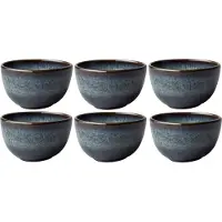 Villeroy & boch Dipschaaltje Lave Gris 10 cm (Set van 6)