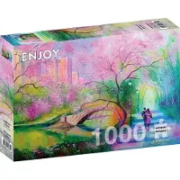 Enjoy Puzzle A Walk In A City Park Puzzel (1000 stukjes)