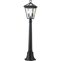 Elstead Lighting LED Tuin Pilaar Alford Place | 2X E14 Max 40W | IP44 (Outdoor) | Museum Black