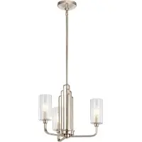 Quintiesse Design hanglamp Kimrose, dimbaar, chroom / zilver, Woon-/ Eetkamer, metaal, hanglamp