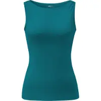 Yogistar Yoga-Top Boatneck "ala" - petrol