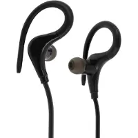 Avizar Draadloze hoofdtelefoons sport bluetooth stereo -silicone oortelefoon, Zwart