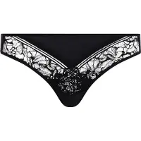 Chantelle - Floral Touch - Evolutieve slip - Soft Feel - ZWART