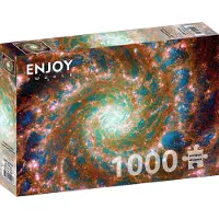 Enjoy Puzzle Phantom Galaxy Across the Spectrum Puzzel (1000 stukjes)