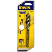 Irwin 10507715 Blue Groove Power speedboor 20 mm hout