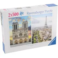 Ravensburger Paris Puzzle - 2 x 500 stuks