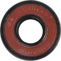 Enduro ABEC 3 Max Bo 698 Llu Lager, rood/zilver, 8 x 19 x 6, rood/zilver, 8 x 19 x 6