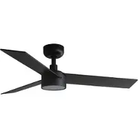 Faro Rudder Plafondventilator Black | Walnut | S (Ø106cm) | LED