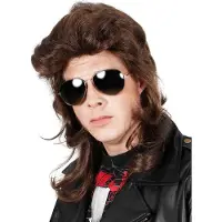 Maskworld Rocker Matje Pruik - Kostuum Carnavalspruik