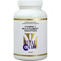 Vital cell life Vitamine C multi element gebufferd poeder