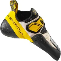 La Sportiva - Klimschoenen - Solution White/Yellow voor Heren - Maat 44 - Wit