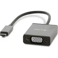 LMP Zilver USB-C Naar VGA Adapter Grijs