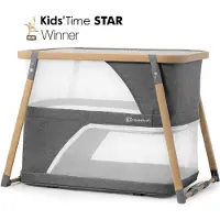 Kinderkraft Sofi Plus Travel Cot Zwart
