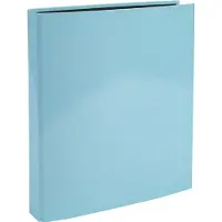 Exacompta Kreacover 25 mm Ringband Karton, Papier A4 4 Ringen Pastelblauw 51572E