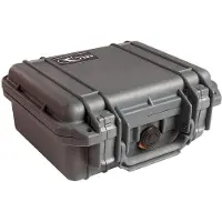 Peli 1200 Beschermkoffer Zwart met Foam