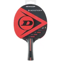 Dunlop Blackstorm Tafeltennis Batje Rood - Zwart