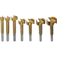 Toolstation Forstnerborenset titanium 7-delig