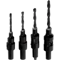 Toolstation Verzinkborenset 4-delig