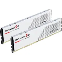 G.Skill DIMM 32 GB DDR5-6000 (wit, modelnummer F5-6000J2836G16GX2-RS5W, Ripjaws S5, compatibel met INTEL XMP)