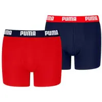 Puma boxershorts - rood / donkerblauw (set van 2) Multi Jongens Stretchkatoen - maat 158/164