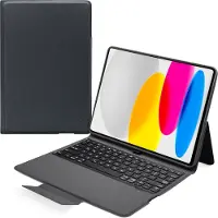 Mobilize Tablethoes geschikt voor Apple iPad 10 (2022) Hoes | Mobilize Ultimate Bluetooth Keyboard QWERTY Bluetooth Toetsenbord Bookcase - Zwart