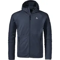 Schöffel Funktionele fleece-jas 'Cascata' ultramarine blauw / wit