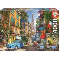 Educa Puzzle 4000 Streets Of Paris Veelkleurig Kinderen