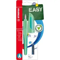 Stabilo EASYbuddy Pastel - Ergonomische Vulpen - Mint - Standaard M Punt Voor Rechtshandigen