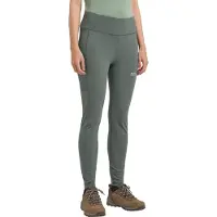 Jack Wolfskin Klintal Leggings Groen M Vrouw