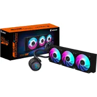 Gigabyte AORUS Waterforce II 360 - Vloeistofkoelsysteem processor - afmeting radiator: 360 mm - voor: Intel LGA 115x, 1200, 1700 - AMD AM4, AM5 - 3x 120 mm ARGB Fans - zwart
