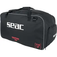 Seac Sub Equipage 250 110l Gear Bag Zwart