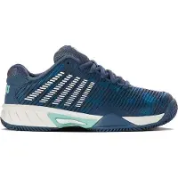 K-swiss Tennisschoen K-Swiss Kids Hypercourt Express 2 HB Indian Teal Star White Moonstruck-Schoenmaat 35