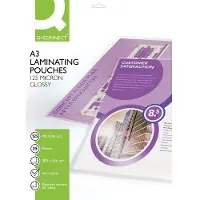 Q-CONNECT lamineeretui A3 2x 125 micron 25 stuks
