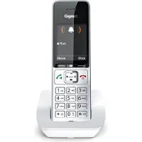 Gigaset Comfort 501 DECT-telefoon Nummerherkenning Zilver, Wit, niet voor nederlandse markt!