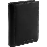 The Chesterfield Brand Leer portemonnee Ethel Billfold Black zwart