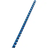 GBC Inbindruggen CombBind A4 10 mm 65 Vellen Kunststof Blauw 100 Stuks
