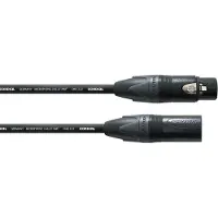 Cordial CPM 10 FM XLR Verbindingskabel [1x XLR-bus - 1x XLR-stekker] 10.00 m Zwart