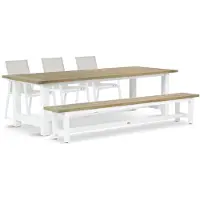 Lifestyle Garden Furniture Lifestyle Fiora/Los Angeles 260 cm dining tuinset 5-delig