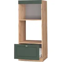 Vicco Fame-Line Magnetronkast – 60 cm open Groen-Goud Landhuis
