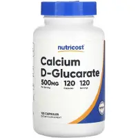 Nutricost - Calcium D-glucaraat Capsules (120 capsules)